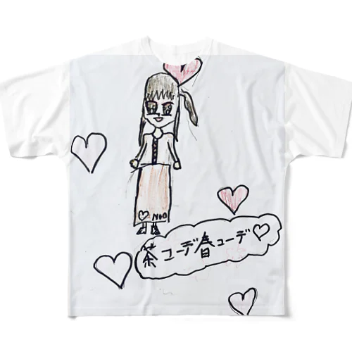 ちゃこー フルグラフィックTシャツ