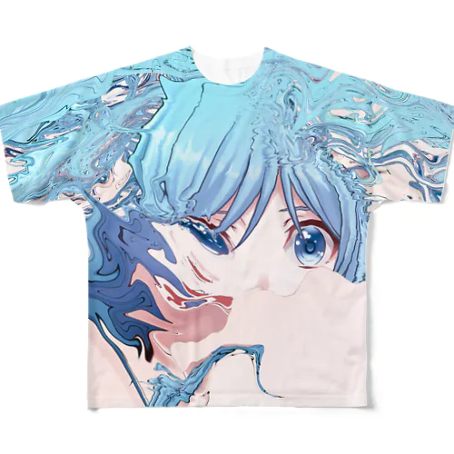 𓂃𓈒𓏸 フルグラフィックTシャツ