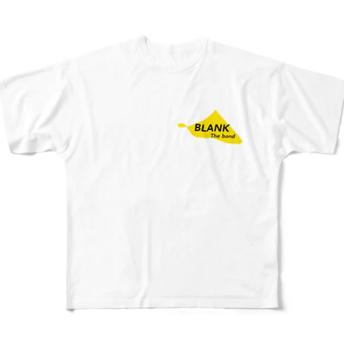 BLANK フルグラフィックTシャツ