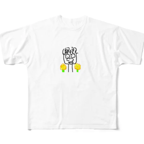 ゴンザレス 春編 パーマver フルグラフィックTシャツ