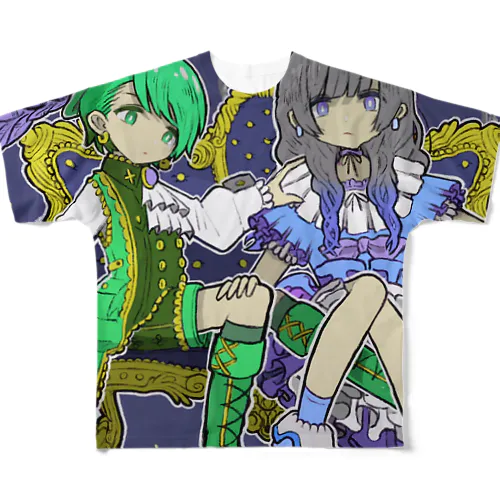 -BadEnd Game- All-Over Print T-Shirt