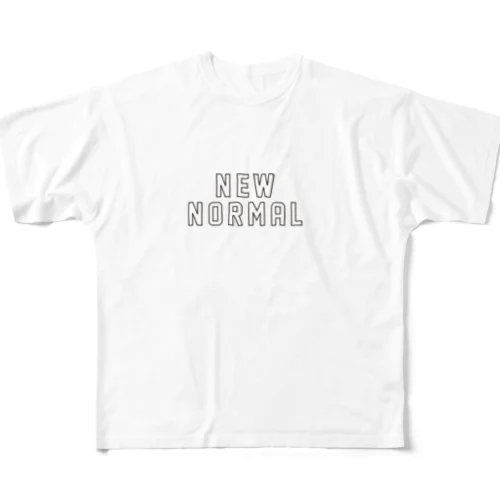 NEW NORMAL ニューノーマル フルグラフィックTシャツ