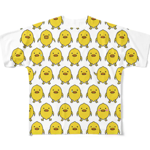 チキレモ46 フルグラフィックTシャツ