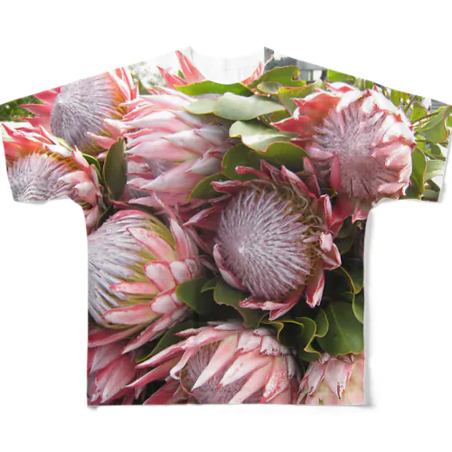 Flower All-Over Print T-Shirt