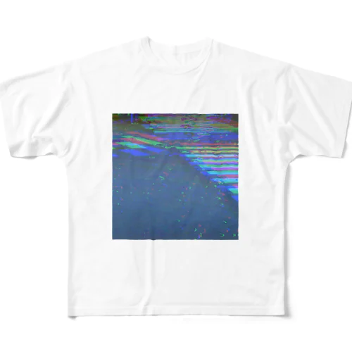 人間交差点 All-Over Print T-Shirt