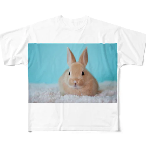 うさぎさん フルグラフィックTシャツ