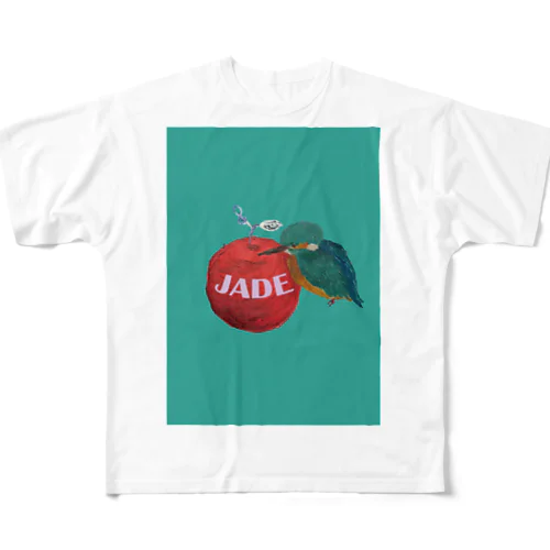 Jade All-Over Print T-Shirt