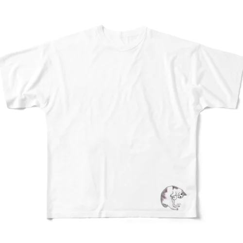 100nyans072.ochibicat All-Over Print T-Shirt