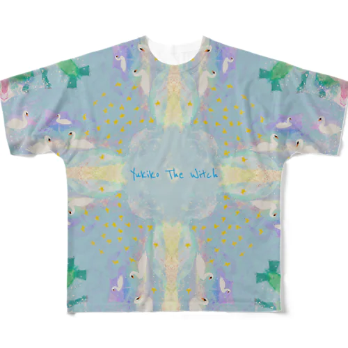 白鳥の湖 All-Over Print T-Shirt