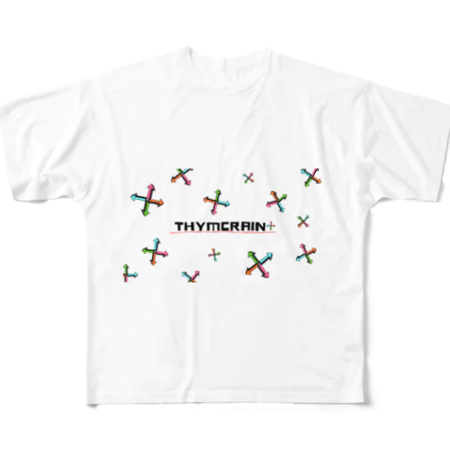 Thymcrain フルグラフィックTシャツ