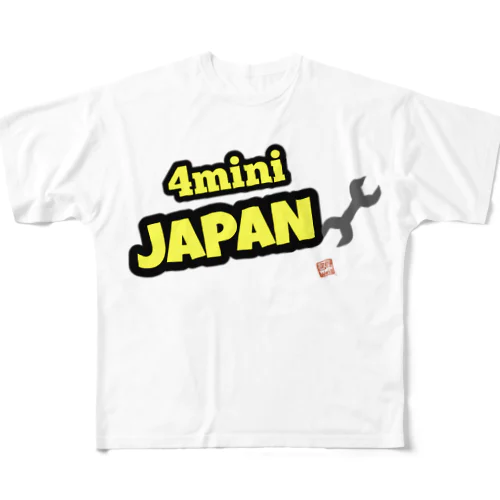 4mini Japan🔧  フルグラフィックTシャツ