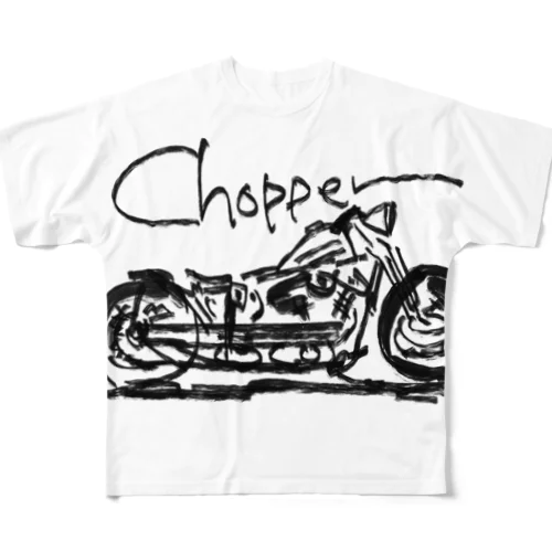 Chopper  All-Over Print T-Shirt