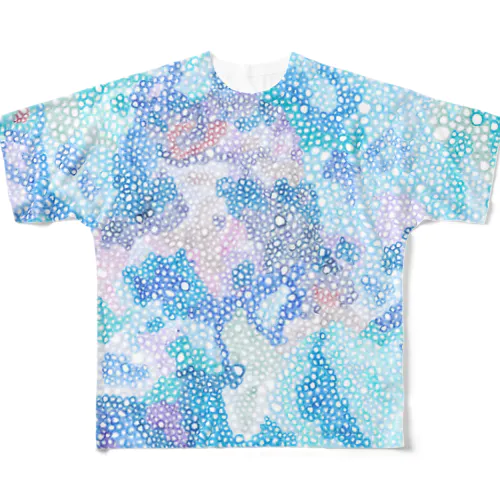 断面 All-Over Print T-Shirt