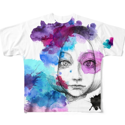 girl All-Over Print T-Shirt
