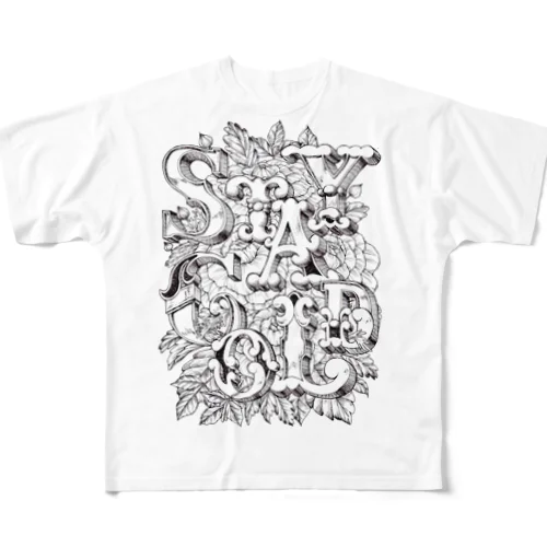 STAY GOLD series フルグラフィックTシャツ