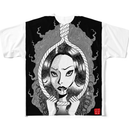この怨み晴らさでおくべきか All-Over Print T-Shirt
