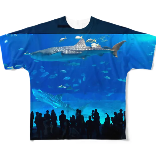 ときたま／水族館 All-Over Print T-Shirt