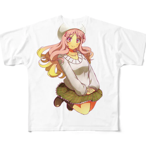 クロスちゃん(冬服ver.) フルグラフィックTシャツ