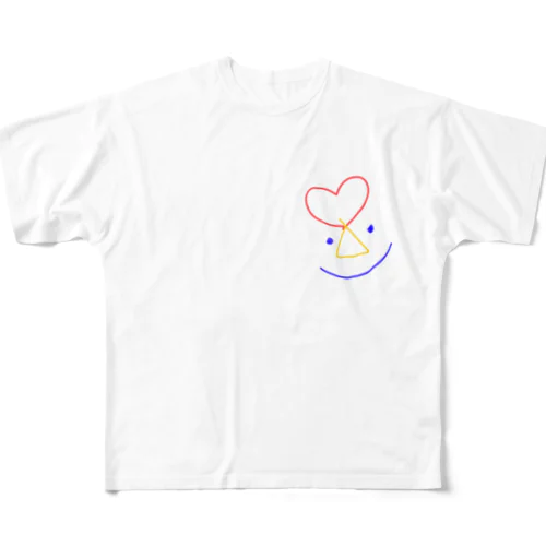 さんかくピエロ All-Over Print T-Shirt