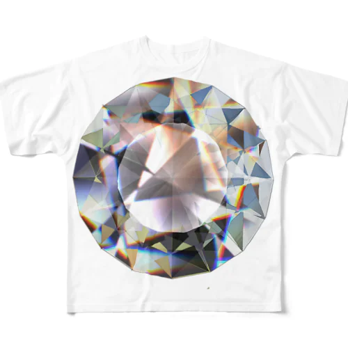 リアル宝石 All-Over Print T-Shirt