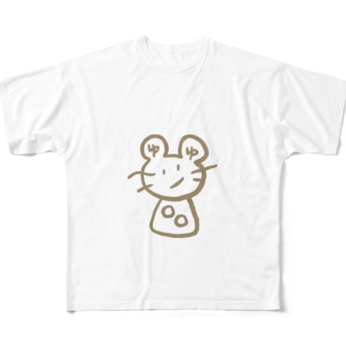 ゆーゆーねっこ All-Over Print T-Shirt