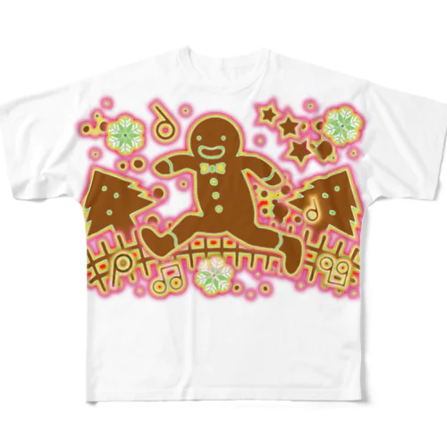 The_Gingerbread_Man フルグラフィックTシャツ