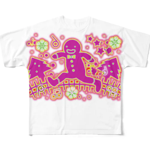 The_Gingerbread_Man All-Over Print T-Shirt