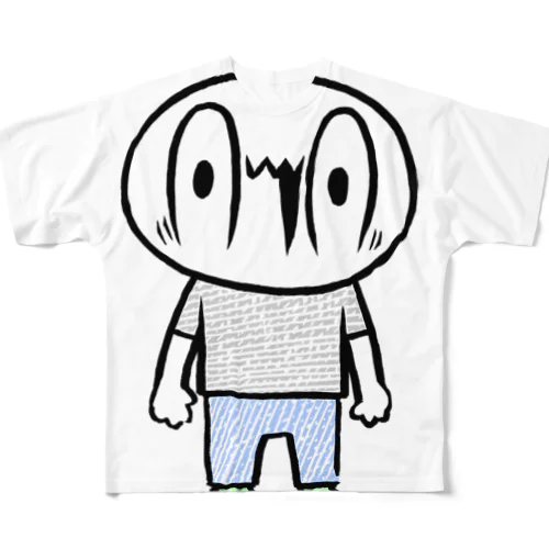 カメントツくん All-Over Print T-Shirt