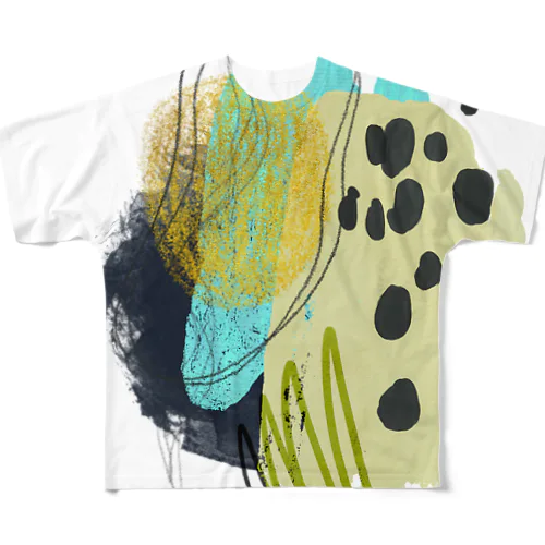 AbstRucgaki　01 All-Over Print T-Shirt