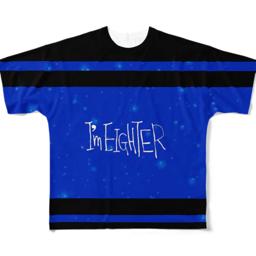 ｱｲﾑｴｲﾀｰ (宇宙) All-Over Print T-Shirt