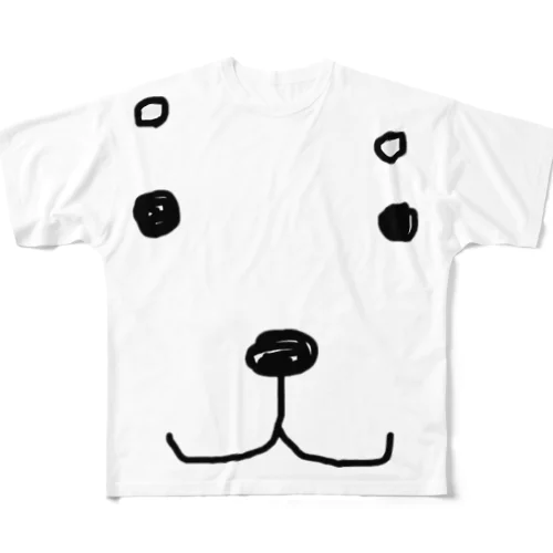 しーばわんこ。 All-Over Print T-Shirt