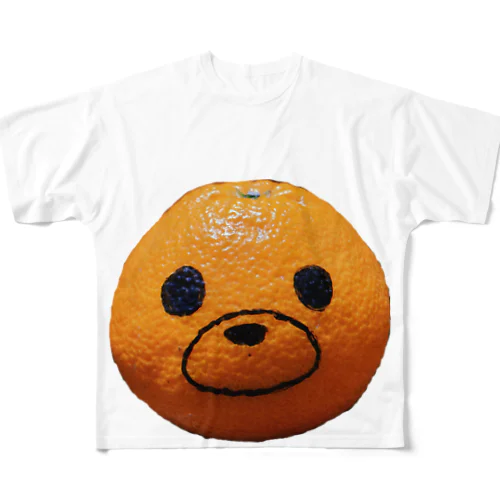 伊予柑くん フルグラフィックTシャツ