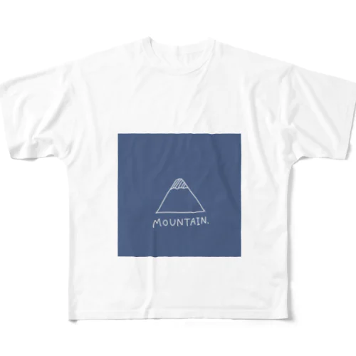 MOUNTAIN All-Over Print T-Shirt