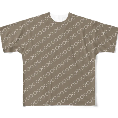 おちよ。ロゴ All-Over Print T-Shirt