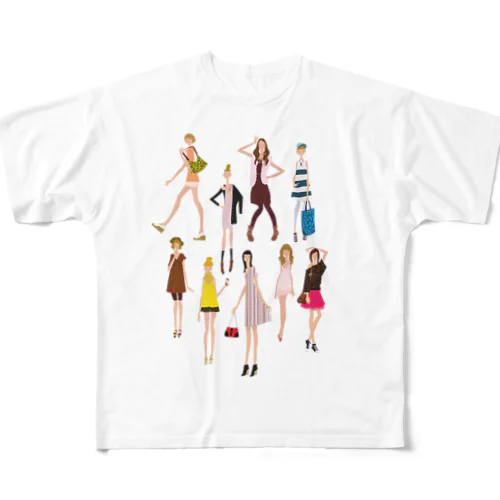 tokyo girls All-Over Print T-Shirt