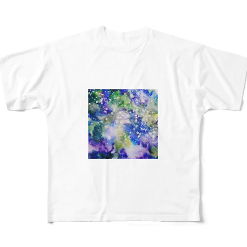 emotional galaxy フルグラフィックTシャツ