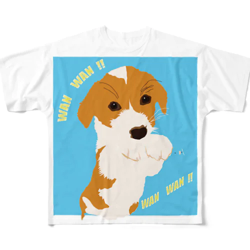 コーギー犬 All-Over Print T-Shirt