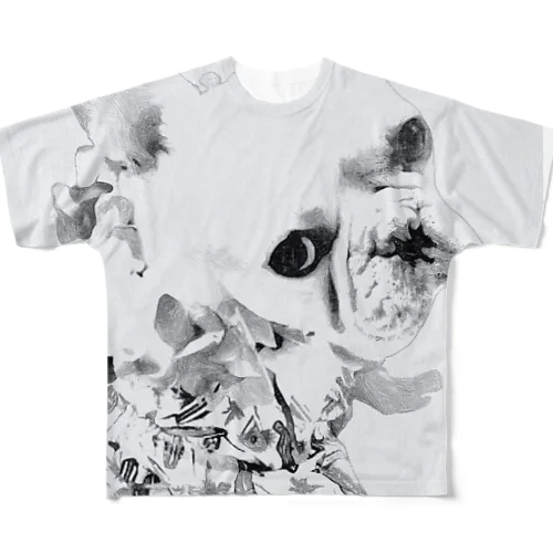 フレンチブルドッグ-GON All-Over Print T-Shirt