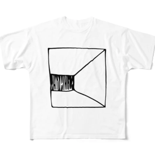奥行き、奥ゆかし All-Over Print T-Shirt