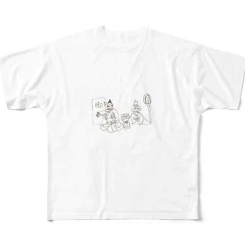 himamaturi フルグラフィックTシャツ