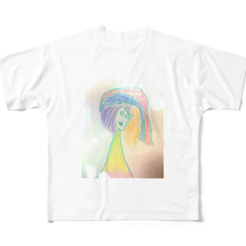 Nijiko-chan フルグラフィックTシャツ
