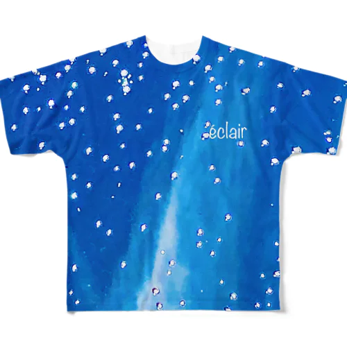 コスモ  スター ドット⭐️🔵 フルグラフィックTシャツ