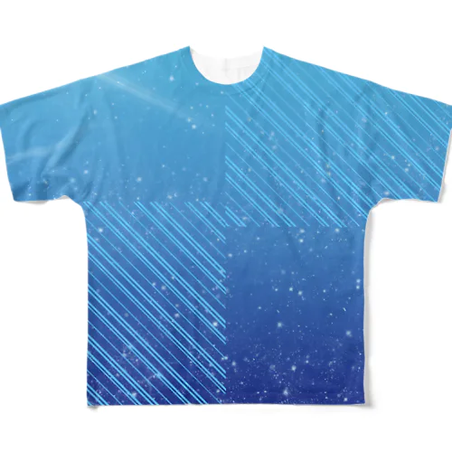 海の様な宇宙の様な All-Over Print T-Shirt