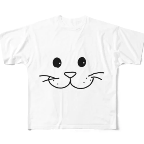 猫？うさぎ？犬？ペットちゃん All-Over Print T-Shirt