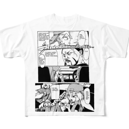 CLEAN ALLIANCE | HIPHOP フルグラフィックTシャツ