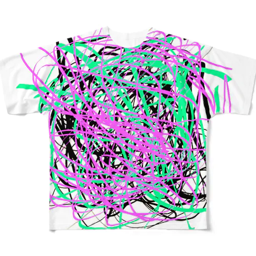 KARL × SILENT BRAND 異次元 フルグラフィックTシャツ
