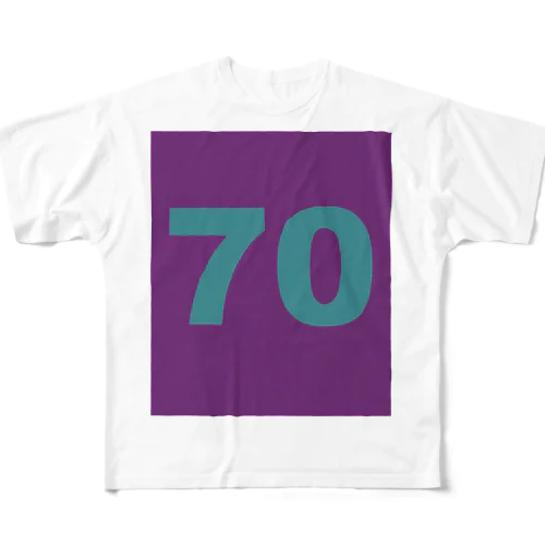 70 フルグラフィックTシャツ