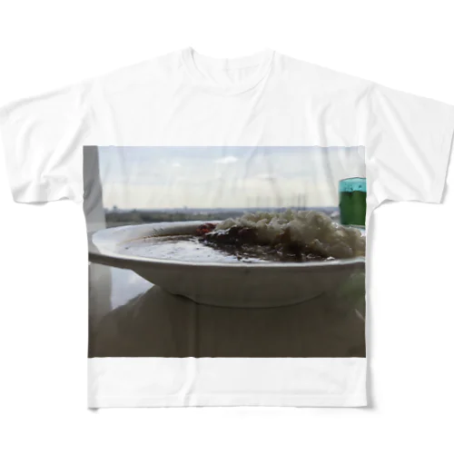 カレー All-Over Print T-Shirt