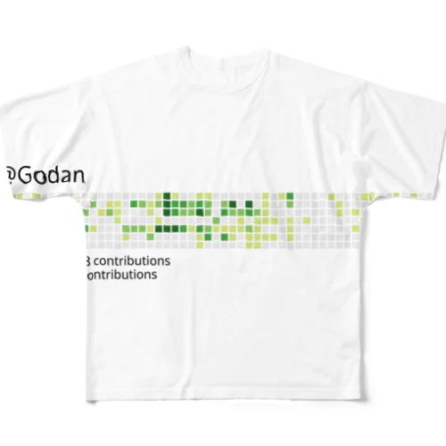 godan2016 フルグラフィックTシャツ