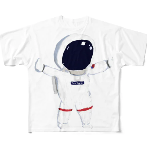 宇宙飛行士くん フルグラフィックTシャツ